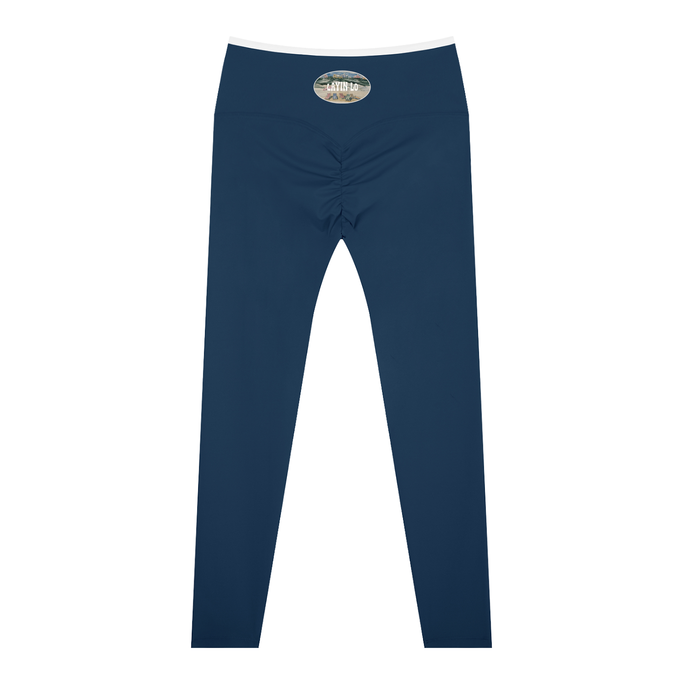 LAYIN LO Colorblock High Waist Leggings