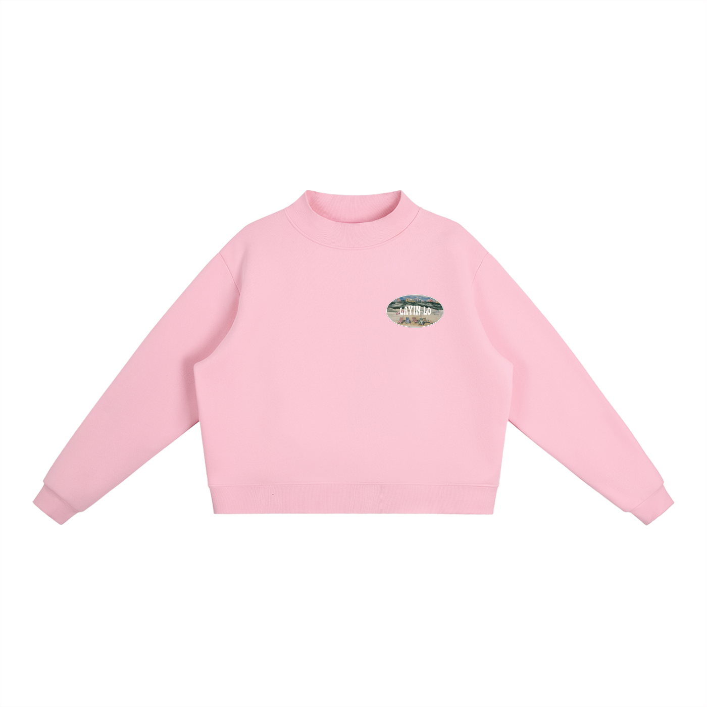 LAYIN LO Mockneck