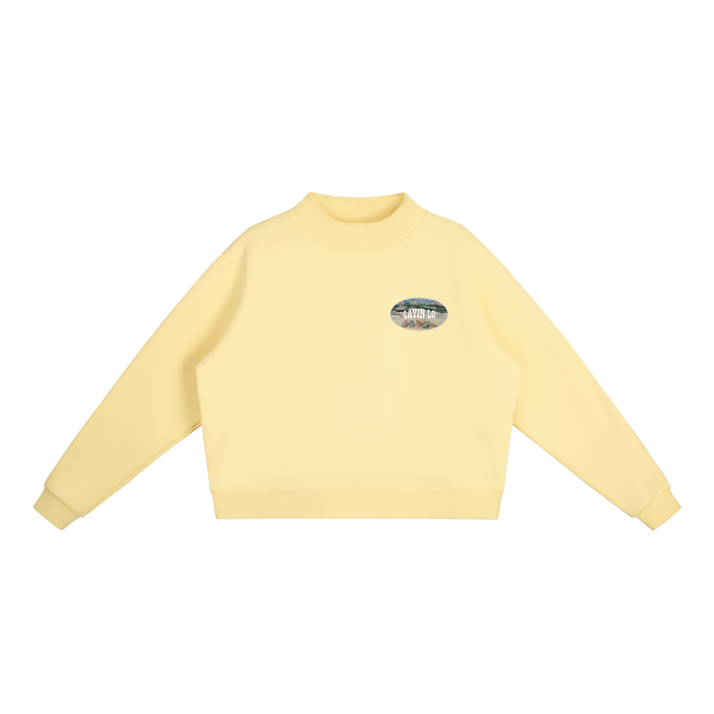 LAYIN LO Mockneck