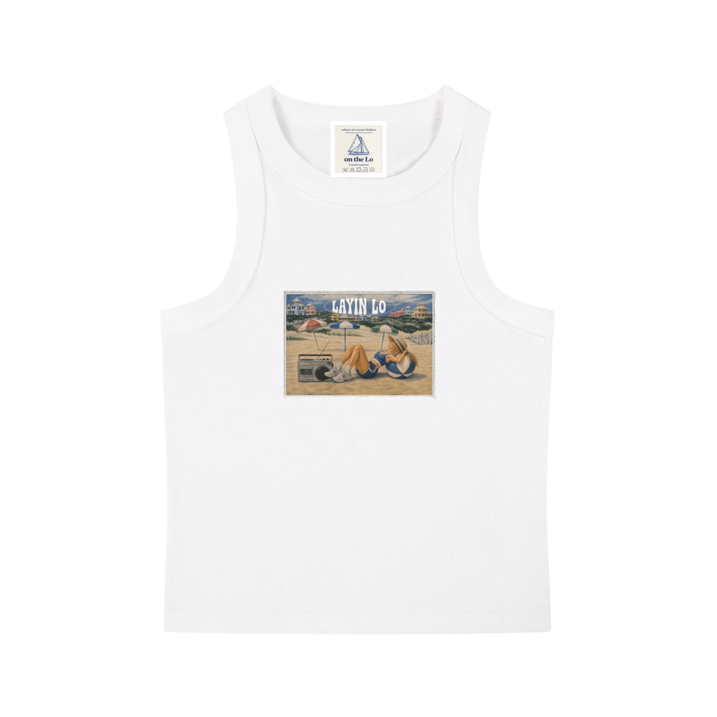 LAYIN LO BEACH BUM Tank