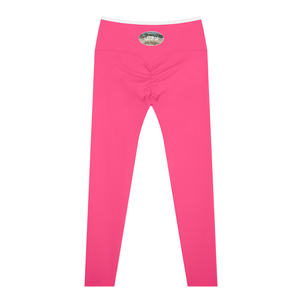 LAYIN LO Colorblock High Waist Leggings