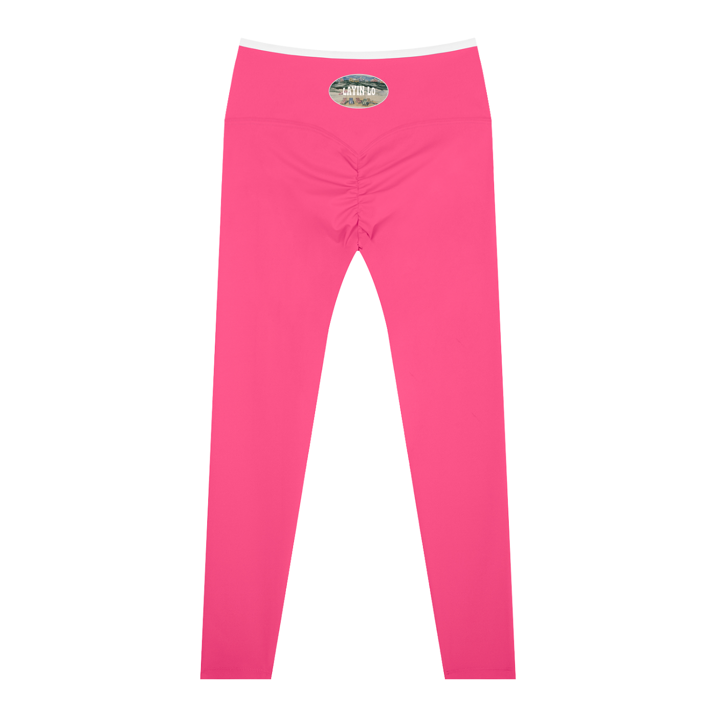 LAYIN LO Colorblock High Waist Leggings