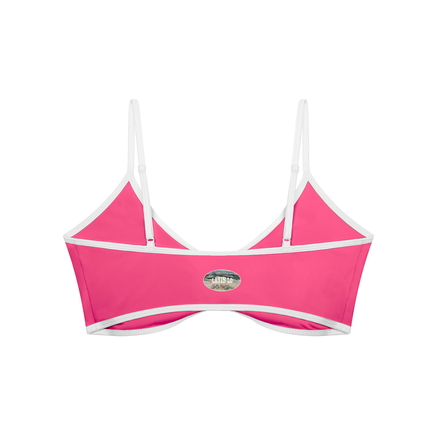 LAYIN LO Color Block Sports Bra