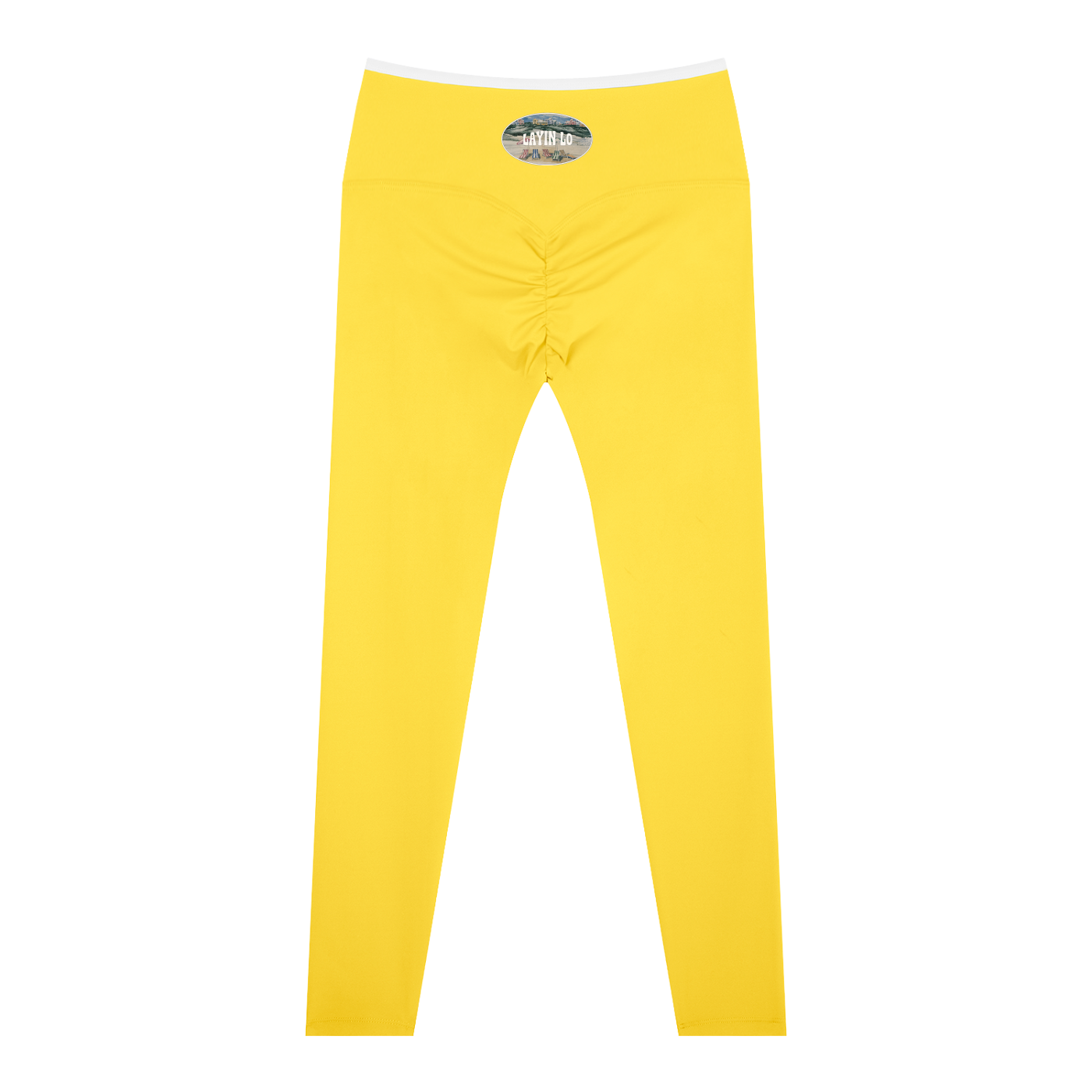 LAYIN LO Colorblock High Waist Leggings