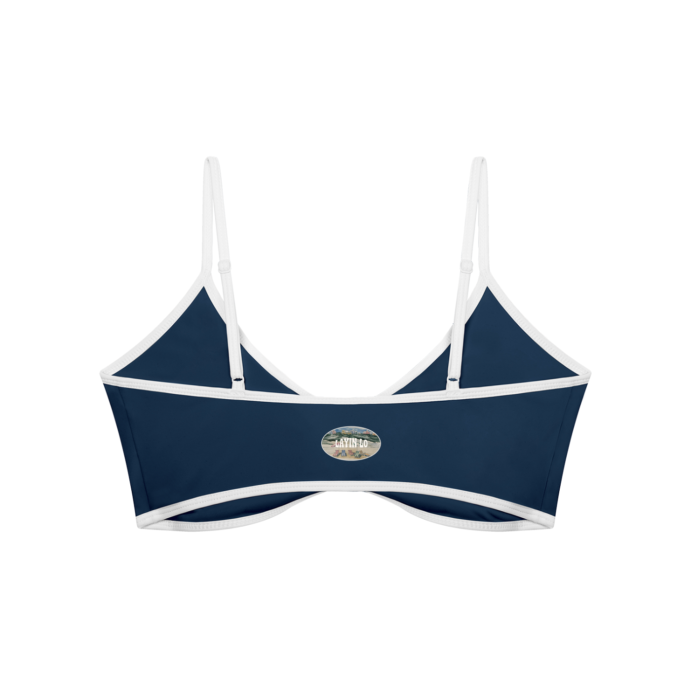 LAYIN LO Color Block Sports Bra