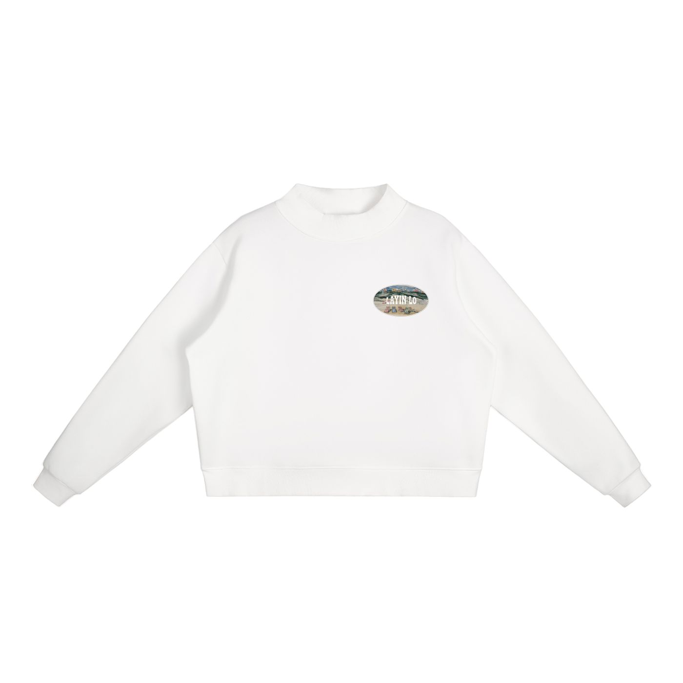 LAYIN LO Mockneck